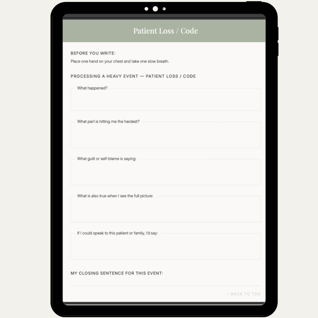 Nurse Reset System