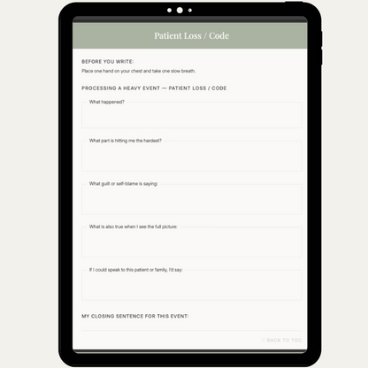 Nurse Reset System